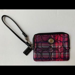 COACH MULTICOLOR GLITTER WRISTLET